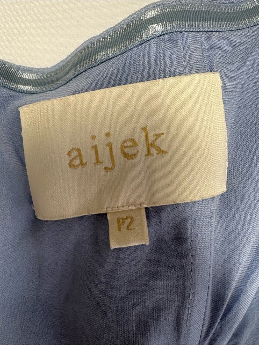 Anthropologie Aijek Natalia Embroidered Silk Linen Strapless Jumpsuit - Picture 10 of 16